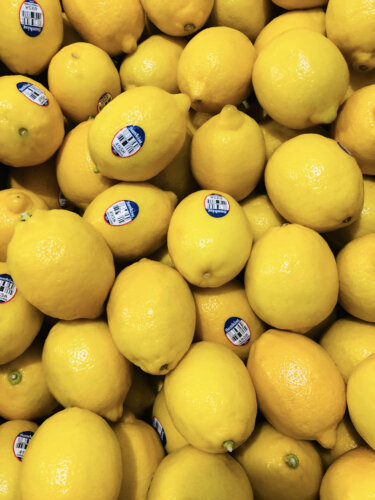 Sunkist美國原裝進口黃檸檬 photo review